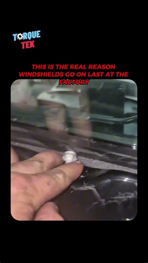 This is the REAL reason windshields go on LAST at the factory