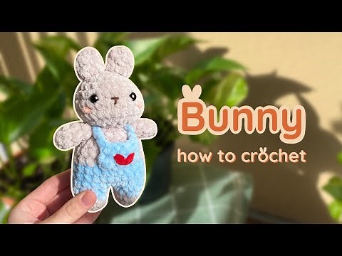 How to crochet a BUNNY Crochet Tutorial: Step-by-Step DIY
