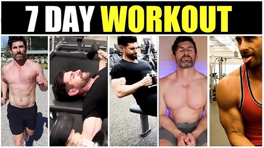 How I Stay Ripped at 48 | Full Weekly Workout Routine