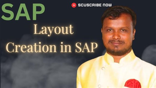 How to Create Layout in SAP | Step-by-Step Guide with Real Time Usage #sap | Cheerla Narsimha