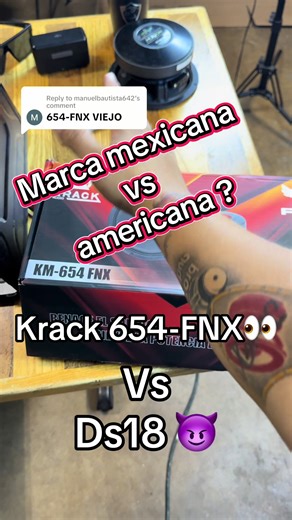 Replying to @manuelbautista642 krack vs Ds18 ! #puragentedeljuniorx #caraudio #subwoofers #tiktokviral #fypシ゚