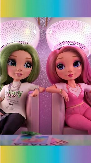 Best Friends Stick Together! 🪶 | Rainbow High #shorts