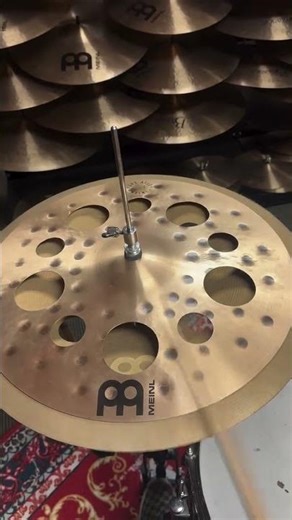 Meinl cymbal stack demo @adamfrommeinl #drum #drums