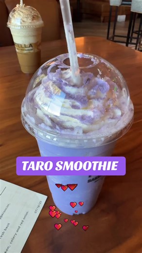 Taro smoothie, so yummy and tasty #tarosmoothie #rasteyummy #delicioussmoothie #lovetarosmoothie #fyp