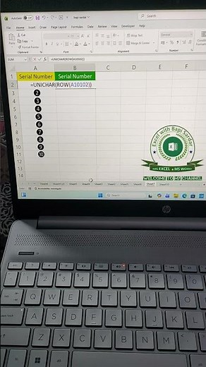 Create Serial Number in Excel in Seconds! 🔢📊