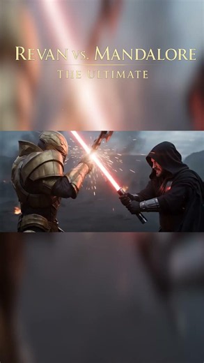 Revan vs Mandalore THE ULTIMATE Cinematic Fight