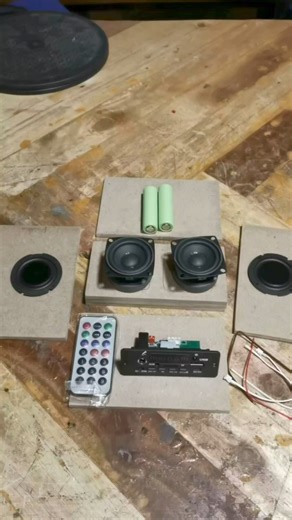 18K views · 371 reactions | Diy mini karaoke Bluetooth speaker 10w amplifier Bluetooth module Aimiya 2inch 15w 1s2p battery pack Not for sale I didn't sell I don't accept work Share video for ideas only #diy #diyprojects #music #musiclover #speaker #speakerbox #sounds #soundsystem #amplifier #Battery #batterypack #leather #bluetoothspeaker #karaoke #minispeaker | Albert N. Buenaventura | Facebook