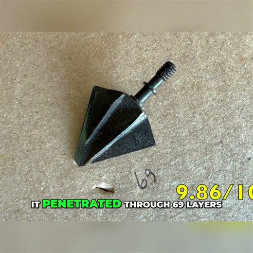 Annihilator Katana Broadhead: Durability & Penetration Test! #shorts