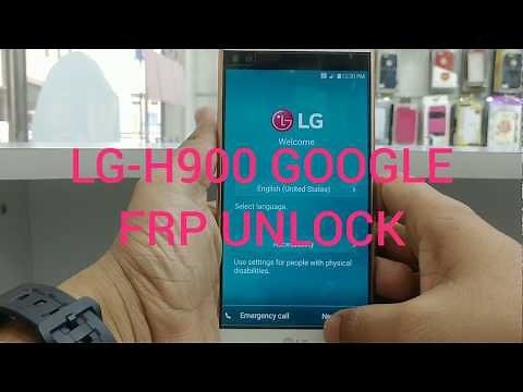 LG-H900 google FRP unlock