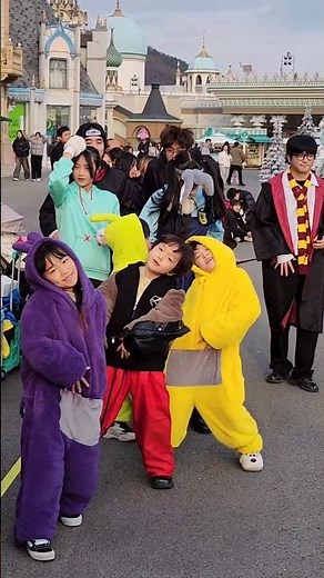 Let's play with Teletubbies🤩#dance#dancingunicorn#dancingbeardolrandomdance#music#dance#shorts#kp...