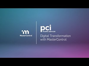 Digital QMS & Paperless Mfg: How PCI Pharma Transformed Quality Management with MasterControl