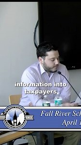 17K views · 46 reactions | At last night's special school committee meeting, Fall River School Committee member Collin Dias accused Mayor Coogan of leaking classified information (a ransomware attack on Fall River Public Schools) and called to formerly censure him (the vote failed). | Fall River Reporter | Facebook
