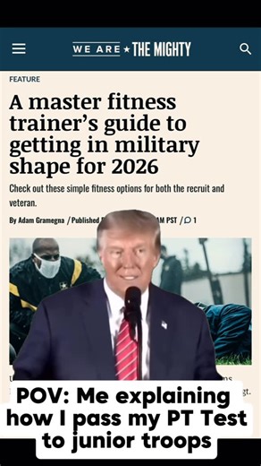 We Are The Mighty on Instagram: "This guide breaks down exactly how to train like the military, whether you’re prepping for a PT Test or just want knees that won’t quit by mile four, either way, we got you. Here’s what’s inside: • Why rucking beats jogging for durability • How to train your core like the military actually does it • Why progressive overload matters more than flashy lifts • A breakdown of the Army Combat Fitness Test and how to prep without getting injured • Why zone 2 cardio will