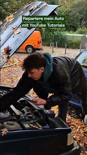 Wenn man sein Auto mit Tutorials repariert... 👀😂 #auto #tutorial #kleinanzeigen