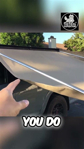 DIY Awning Install on 4Runner TRD Pro #shorts