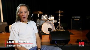 25K views · 106 reactions | Learn guitar improvisation techniques online and become a better artist with jazz, rock and blues guitar legend, Scott Henderson. Explore how to apply diatonic scales, Scott’s approaches to fretboard organization, and much more. Try a free lesson > https://online.mi.edu/scott-henderson-tutorials/ | MI Online | Facebook