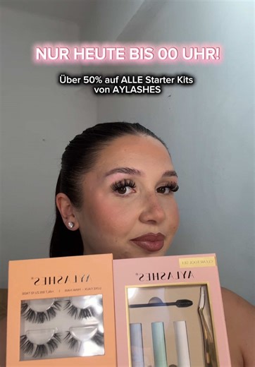 Anzeige | 🔥ÜBER 50% auf die Starter Kits von @AYLASHES WIMPERN NUR HEUTE VON 12 bis 00 Uhr! Code: JASE für noch mehr Rabatt! Modell im Video: Miami Beach 💞 Schlagt heute zu, so günstig wird es die Starter Kits nie wieder geben, perfekt um jetzt mit DIY Wimpernextensions zu starten 💘 #aylashes#lashesxtensions#diywimpernextensions#sale#clusterlashes