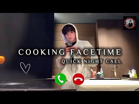 Imagine Jungkook Cooking During Your Late Night FaceTime Call As Your Boyfriend