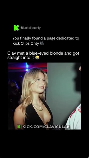 HMC on Instagram: "The clip shows Kick streamer Clavicular interacting with a woman during a nightlife event while filming content for his stream. The footage appears to be recorded in a club setting with music, crowd activity, and on-camera conversation typical of IRL streaming formats on Kick. Clips like this are commonly used by IRL streamers to generate engagement by documenting real-time social interactions in public venues, which are then reposted on short-form platforms as highlights."