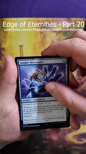 BEN IS BACK with Part 20 of the MTG Edge of Eternity Booster Box pack opening series! Link for Card Market: https://www.cardmarket.com/.../Users/GeekRetreatKettering #geekretreatuk #geekretreat #geekretreatkettering #edgeofeternity #magicthegathering #packopening #series | Geek Retreat Kettering