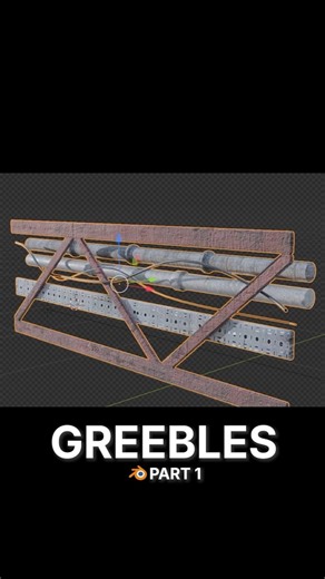 How to Model Greebles in Blender in 60s