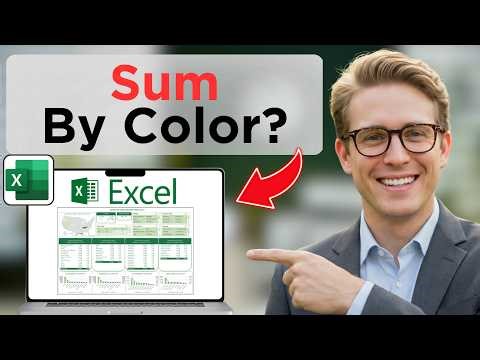 How To Sum Values By Cell Color In Excel (Updated 2026)