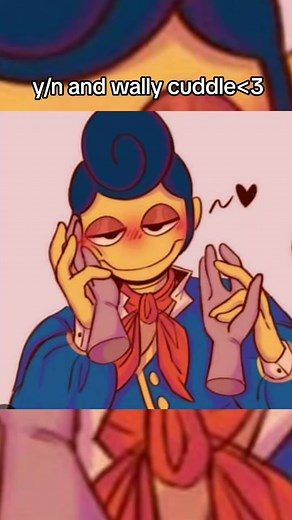 y/n and wally cuddle