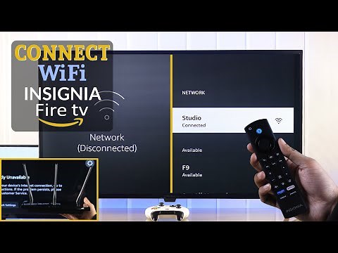 Insignia Smart TV: How To Connect To The Internet WiFi! [Setup]