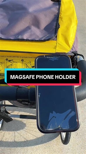 Perfect for a stroller, grocery cart, or a bike! #phoneholder