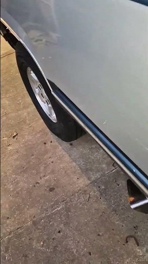 obs CHEVY with a side exit corsa muffler. it sounds mean!! #exhaust #chevy