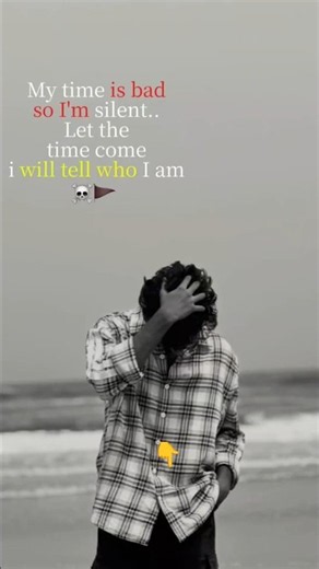 My time is bad ssso i'm silent.... #atitude #viral