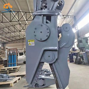 [Hot Item] Excavator Hydraulic Shear Scissor, Rotary Shear, Single and Double Acting Shear