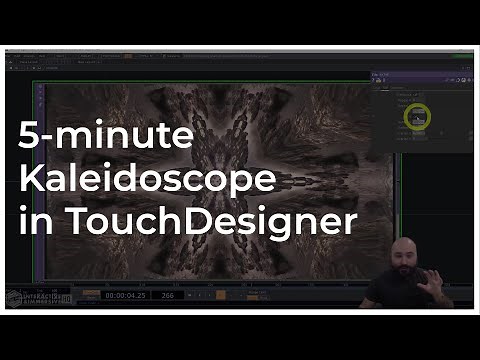 5-minute Kaleidoscope in TouchDesigner - TouchDesigner Tutorial 063