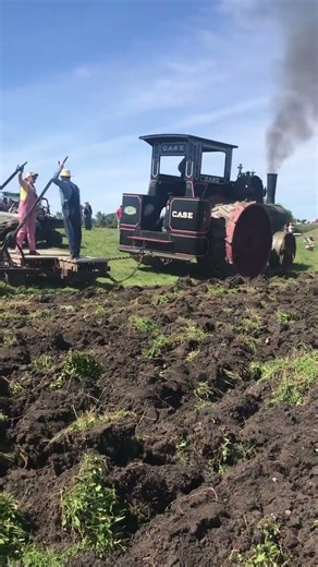 Case Steam Engine Plowing at WMSTR 2024#farmequipment #farming #farmmachinery #casetractor