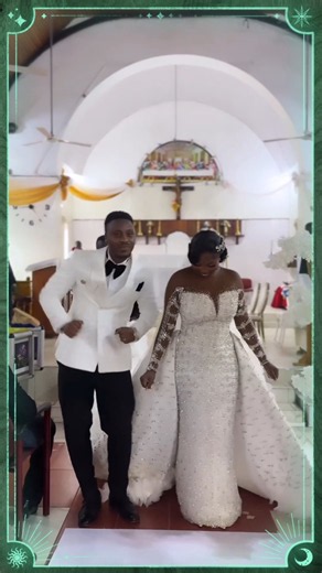 The Groom Turned Their Church Entrance Into A Party! 🕺🔥 | #shorts #wedding