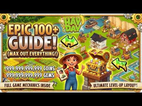 Hay Day Mod Menu 2026 - How I Got Unlimited Diamonds, Money, Max Level Hack Tips Tricks iOS Android