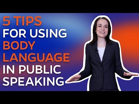 5 Tips for Body Language in Public Speaking | Dr. Rachel Slivon, Management Communication Center
