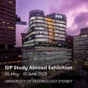 📢UTS: University of Technology Sydney is joining us at our IDP Study Abroad Exhibition. Why the University of Technology Sydney❓ ✅ Ranked Australia’s No. 1 young university by QS Top 50 Under 50 (2021). Ranked 133rd in the world according to QS. ✅World-class campus of vibrant, interconnected student spaces with award-winning buildings, state-of-the-art facilities & sustainable design. ✅Lives in the heart of one of the world’s great cities, surrounded by Sydney’s creative & digital industry prec