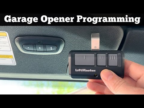 2020 - 2024 JEEP GLADIATOR Garage Door Opener Programming - How To Program Visor Door Opener