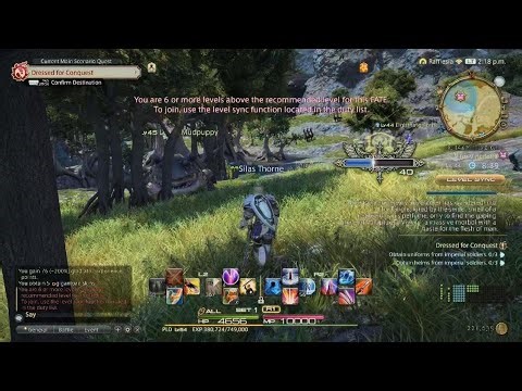 FINAL FANTASY XIV Online The Gladiator's Vigil Part 35 (No Commentary)
