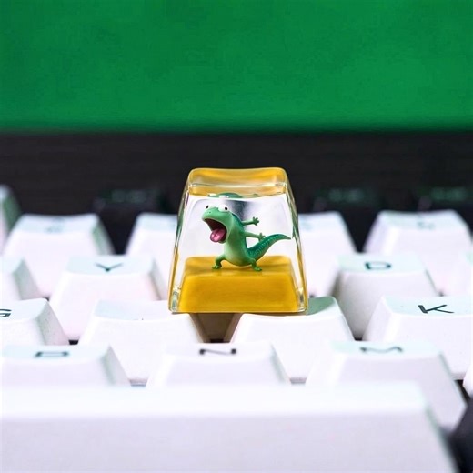 Tom Lizard Keycap, Hoppers Movie Inspired, Artisan Resin Keycap, Cute Funny Keyboard Decor, Unique Gift for Her, Movie Fan Gift - Etsy
