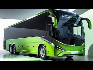 2025 Neoplan Skyliner (Green) – Luxury Double-Decker Bus | Full Review, Specs & Features