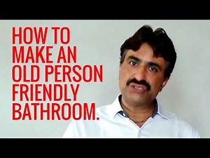 How to design Senior Citizen Friendly Bathroom Toilet | बुजुर्गों के लायक बाथरूम कैसे बनाये।