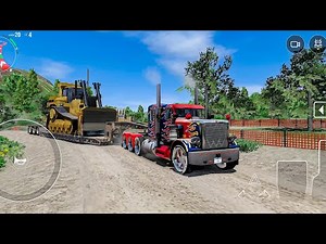 Truck Simulator Big Rigs - Portland - Yakima/transporte maquinaria Pesada (Full Gameplay)