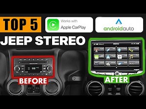 🥇TOP 5: Best Aftermarket Stereo for Jeep Wrangler JK