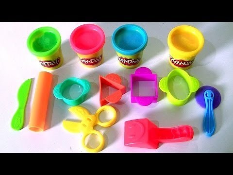 Play-Doh Starter Set Review by Disney Kids Toy Channel Funtoys