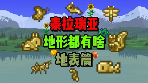 地形都有啥【地表篇】《泰拉瑞亚》