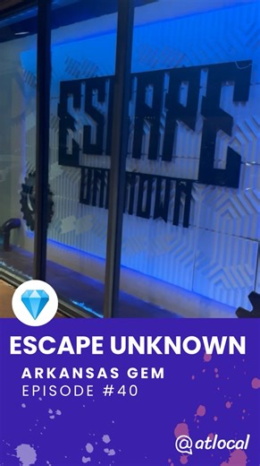 atLocal of Central Arkansas on Instagram: "Looking for a night out that actually makes you think? 🧠⏳ We checked out Escape Unknown in Little Rock — a local escape room with private, themed experiences for beginners and experts. Perfect for family nights, friend groups, birthdays, or corporate team building. We didn’t show you much because… spoilers ruin the fun 😉 You’ll have to experience it yourself. 👉 Follow @atlocalcentralarkansas for more local spots + experiences 👉 Book ahead — rooms fi