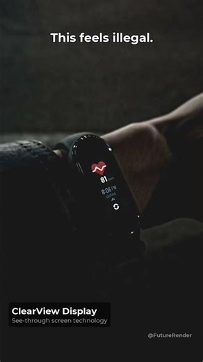 ClearView Display - This feels illegal. #shorts