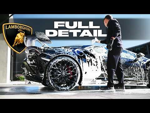 Wash, Polish & Coating - Lamborghini Huracán STO